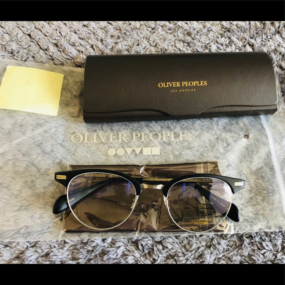 NEW AUTHENTIC OLIVER PEOPLES EXECUTIVE II FRAME